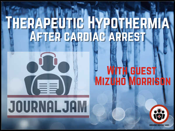EMCases's tweet photo. Should we cool post-arrest patients at all post-TTM2?
Is there evidence that treating fever saves lives?
What's the best target temperature?
@First10EM @mizuhomorrison deep dive into the world's literature on therapeutic hypothermia on Journal Jam Podcast
https://t.co/n2UjrkESTf https://t.co/96BanaIFU0