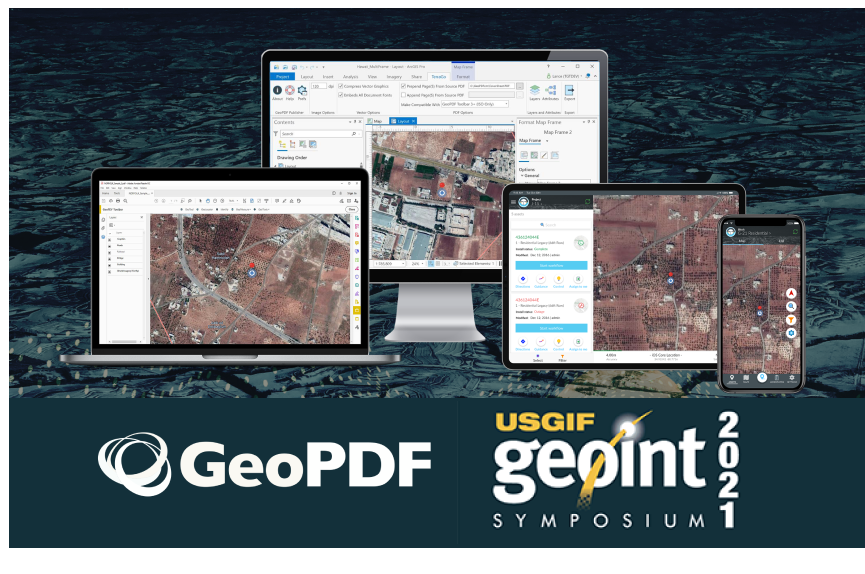 TerraGo's tweet photo. TerraGo has made it to GEOINT 2021! The symposium will be taking place until Friday, October 8th. There is still time to schedule a meeting here: https://t.co/fjI1NWBqFk You can also email us at https://t.co/MhgfCxGJgN #GEOINT2021 #GeoPDF #USGIF https://t.co/MSvITdOrKc
