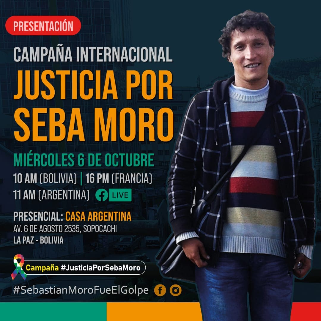 Es tiempo de #justicia por #SebastianMoroFueElGolpe 
@PenelopeMoro <a href="/SandraChaher/">Sandra Chaher. Sólo opciones democráticas</a> <a href="/CalderonNatalia/">Natalia Calderón Alvarez</a> <a href="/Red_PAR/">Red PAR</a> <a href="/BarcaGM/">Barcaglioni Gabriela</a> <a href="/dianadeharbe/">Diana Deharbe</a> <a href="/giselagrunin/">Gisela Grunin</a> <a href="/leodanfelix/">Leonardo Félix</a> <a href="/ElioBrat/">Elio Brat</a> <a href="/JavierCantarini/">Javier Cantarini</a> <a href="/Claudia_Laudano/">Claudia Laudano</a> <a href="/GabyMaturano/">Gaby Maturano</a> <a href="/CalderonNatalia/">Natalia Calderón Alvarez</a> <a href="/ComunicaIgual/">Comunicar Igualdad</a> <a href="/PrensaFeminMza/">Comunicadoras Mendoza</a>