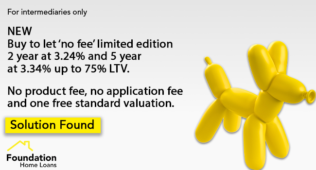 foundationhome1's tweet image. We've released not one, but two, BTL limited edition ranges. This ‘no fee’ range has a 2 year rate at 3.24% and a 5 year rate at 3.34% both up to 75% LTV. Your client pays no application or product fee and one free valuation: bit.ly/3Ddue9H | For intermediaries only