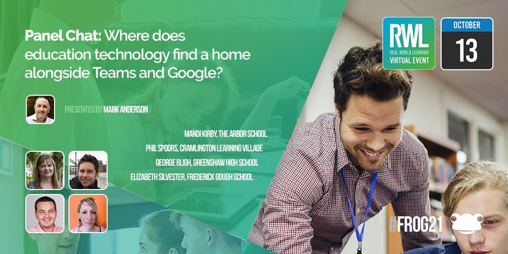 ICTEvangelist's tweet photo. @FrogEducation are holding their annual #Frog21 conference in a few weeks &amp; I'm excited to chair a panel with Mandi Kirby, @George_Bligh, @PhilSpoors @EASilvester &amp; @SlbirchBirch exploring how they unify their #EdTech approaches for impact. Join me >>  https://t.co/EAIVHLiaaJ https://t.co/gEpBDl5ANh