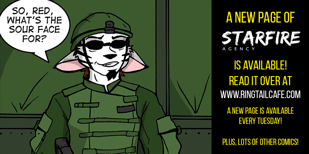 ringtailcafe's tweet photo. Starfire Agency Vol 2 is now available!
https://t.co/dn4GgWgr6y
#Aerokat #RTC #RingtailCafe #webcomic #graphicnovels #Comic #anthroart #furryart #StarfireAgency #vampires #Ghosts #Aliens #cryptids #Werewolves #monsters https://t.co/1MbmHqMakj