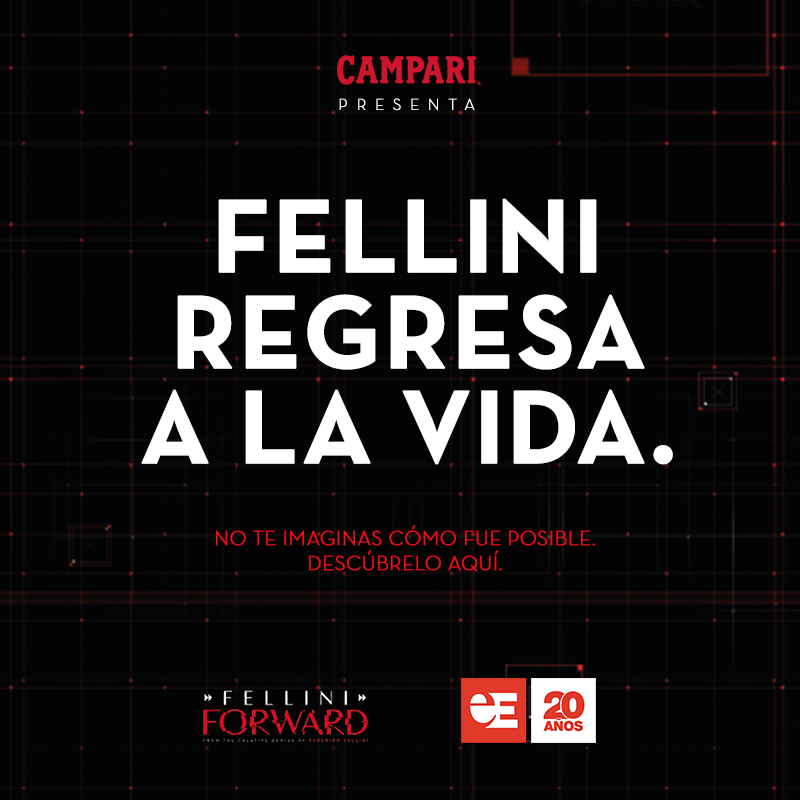 EuropaEuropaTV's tweet photo. #FelliniForward significa que el gran Federico siempre estará vivo.
Y hoy su genio vuelve a sorprendernos gracias a este contenido creado por @campariarg con inteligencia artificial.
🎬Miércoles 6 a las 🇦🇷🇨🇱 22.55 h 🇻🇪 9.55 p.m. 🇨🇴🇲🇽 8.55 p.m.
#Reddiaries https://t.co/aF4UbTSaon