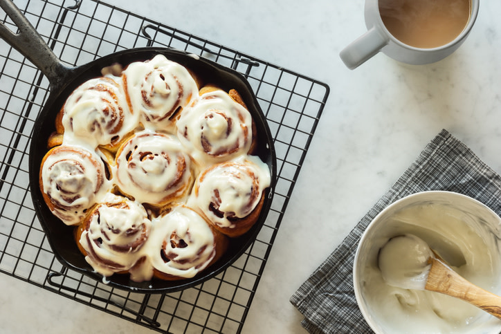 There's nothing better than cinnamon rolls for breakfast! Make them from scratch in your favorite kitchen!