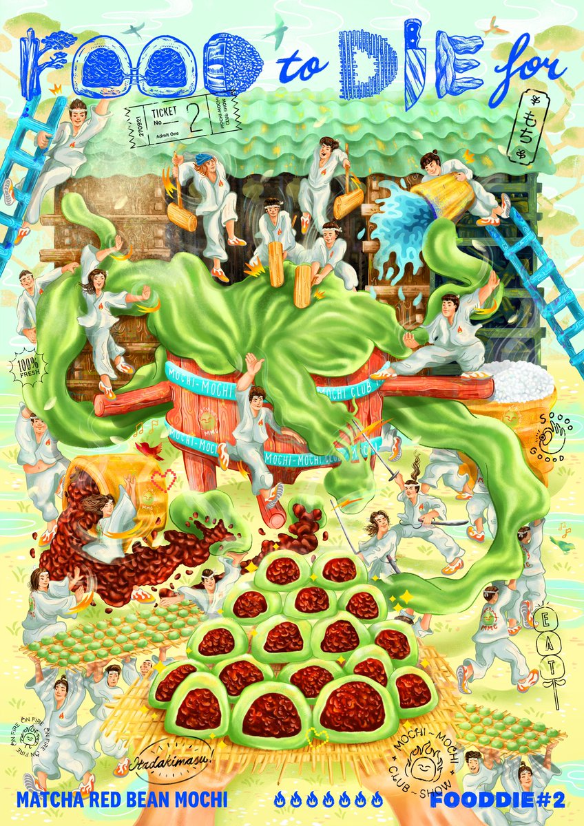 hansdjap's tweet photo. #FOODtoDIEfor series
Still available on #hicetnunc 

Chicken Noodles
2 tez - 16 eds
https://t.co/08oDq958Yq

Mochi Matcha
1.2 tez - 18 eds
https://t.co/AETCItrEyq

Fruity Monday Cereal
0,76 tez - 24 eds
https://t.co/IejeXPQ5pW

#nftcollector #NFT #nftart #NFTCommunity #tezosnft https://t.co/Y0mhc1KL2Z