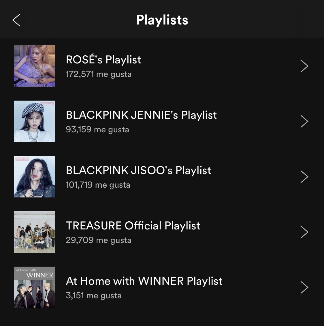 jenniergirl's tweet photo. YG BORRÓ LA PLAYLIST DE LISA DE SPOTIFY!!!!?!?!? WTF?!? LE RECLAMAMOS Y ASÍ RESPONDE

JUSTICE FOR LISA
#YGLetLisadoHerWork https://t.co/pDmB8dE6Hi