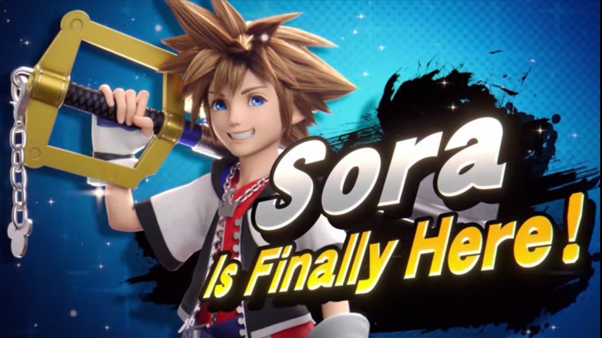 Oh putain, l'ultime perso de Smash annoncé dans le #NintendoDirect c'est Sora !
#Sakurai nous a pas offert Waluigi ou Robotnik mais va peut-être indirectement nous offrir la VF que KH3 nous a pas offert !