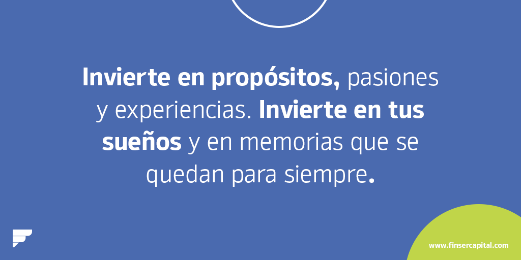 FinserCapital's tweet photo. Las experiencias son inversiones que se ven reflejadas en nuestra memoria y en la de quienes amamos. Invierte en tu felicidad🔒⭐
#Finanzas #FinanzasPersonales #Inversion https://t.co/dRiLXM2iZ1