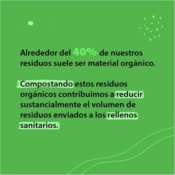 LucianaBo3's tweet photo. ¿Sabías que alrededor del 40% de nuestros residuos suele ser material orgánico compostable? Compostando estos residuos orgánicos contribuimos a reducir sustancialmente el volumen de residuos enviados a los rellenos sanitarios.
#compost #riocuarto #medioambiente #hogarsustentable https://t.co/0CNBV6sh4F