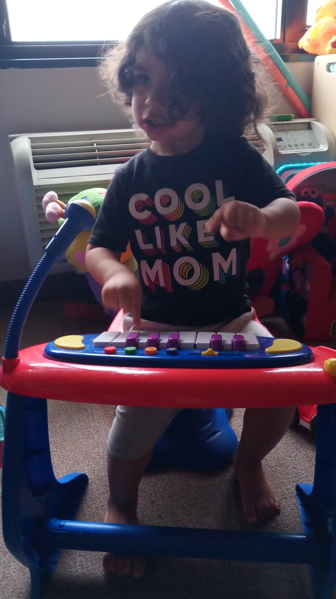 WendyJacques75's tweet photo. So my 2-year-old grandson, Michael, is here to let @falloutboy especially @hurleyxvx and @PatrickStump know that he's almost ready to come steal your jobs! A couple of guitars and @trohman and @petewentz need to look out, too! Maybe not for 20 years but he's practicing! 😁💜 https://t.co/3WNvNjVGGb