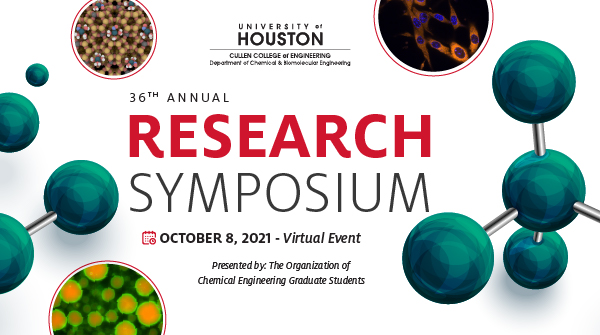 UH Chemical and Biomolecular Engineering (@uh_chbe) on Twitter photo THIS WEEK: join <a href="/UH_ChBE/">UH Chemical and Biomolecular Engineering</a> for the annual Organization of Chemical Engineering Graduate Students (OChEGS) Symposium on October 8th, featuring a plenary talk by Dr. Jill Martin from @Dow. RSVP for this virtual symposium here: tinyurl.com/hxvjxr54 THIS WEEK: join <a href="/UH_ChBE/">UH Chemical and Biomolecular Engineering</a> for the annual Organization of Chemical Engineering Graduate Students (OChEGS) Symposium on October 8th, featuring a plenary talk by Dr. Jill Martin from @Dow. RSVP for this virtual symposium here: tinyurl.com/hxvjxr54