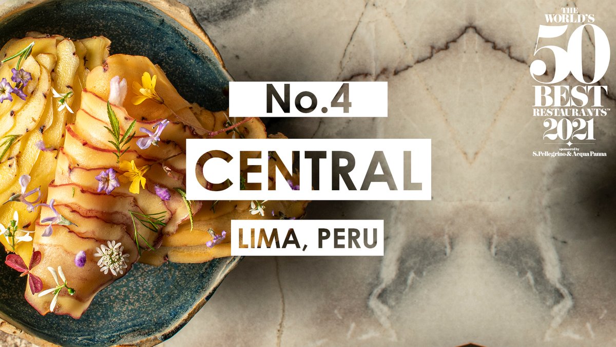The World's 50 Best (@theworlds50best) on Twitter photo No.4 is Central in #Lima, #Peru! Chefs Virgilio Martínez and Pía León’s flagship restaurant is a shrine to everything that is Peruvian, including many ingredients that are seldom served elsewhere. #Worlds50Best <a href="/SanPellegrino/">S.Pellegrino US</a> <a href="/CentralRest/">Central</a> <a href="/VirgilioCentral/">Virgilio Martinez</a> No.4 is Central in #Lima, #Peru! Chefs Virgilio Martínez and Pía León’s flagship restaurant is a shrine to everything that is Peruvian, including many ingredients that are seldom served elsewhere. #Worlds50Best <a href="/SanPellegrino/">S.Pellegrino US</a> <a href="/CentralRest/">Central</a> <a href="/VirgilioCentral/">Virgilio Martinez</a>