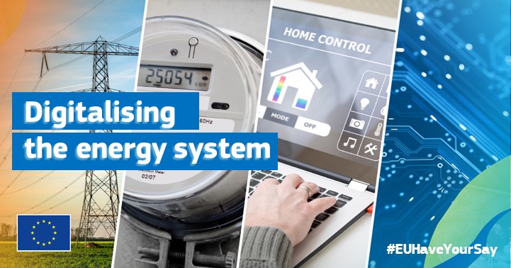 How can #digitalisation help us achieve the #EUGreenDeal objectives and make our lives better? 

📢 #EUHaveYourSay in the public consultation "Digitalising the #energysector - EU action plan"❗️ europa.eu/!Ukkj6U