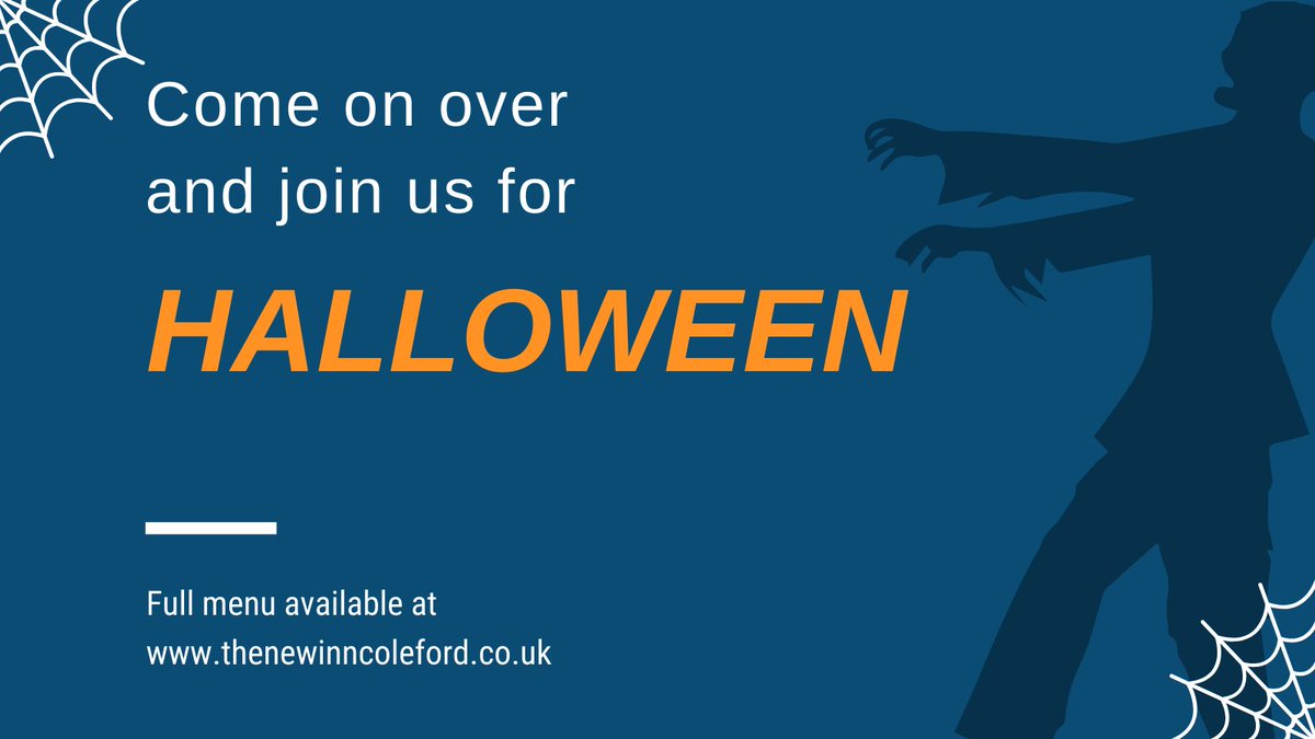 It’s Halloween in a few days! Give us a call on ☎️ 01363 84242, or DM us to book your devilishly delightful dinner.