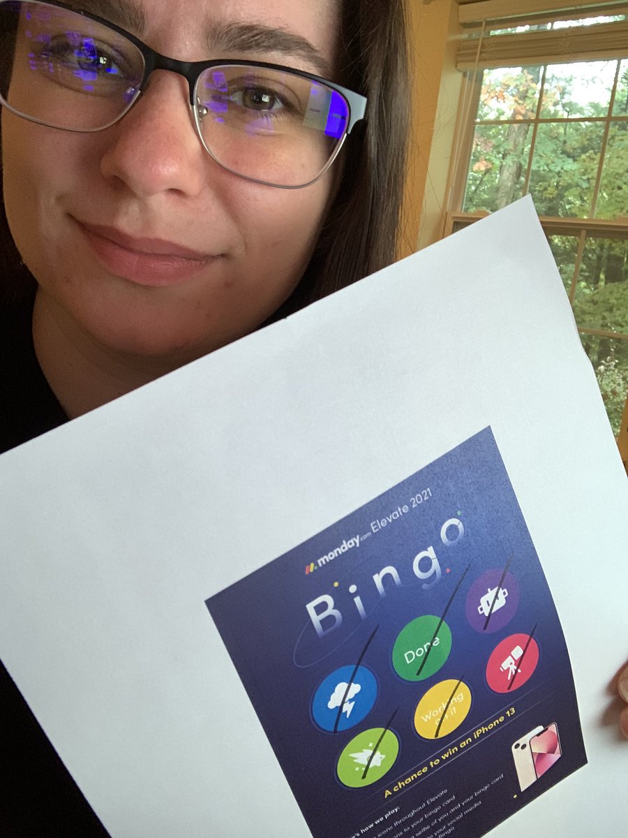 c_quaresimo's tweet photo. Great addition to Elevate 2021 with @mondaydotcom #mondaybingo #elevatebingo https://t.co/yJgSgJPujZ