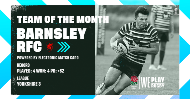 EnglandRugby's tweet photo. September teams of the month 🥇

We're once again celebrating players and teams from across the leagues to help bring the community game to life.
