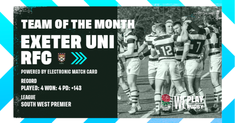 EnglandRugby's tweet photo. September teams of the month 🥇

We're once again celebrating players and teams from across the leagues to help bring the community game to life.