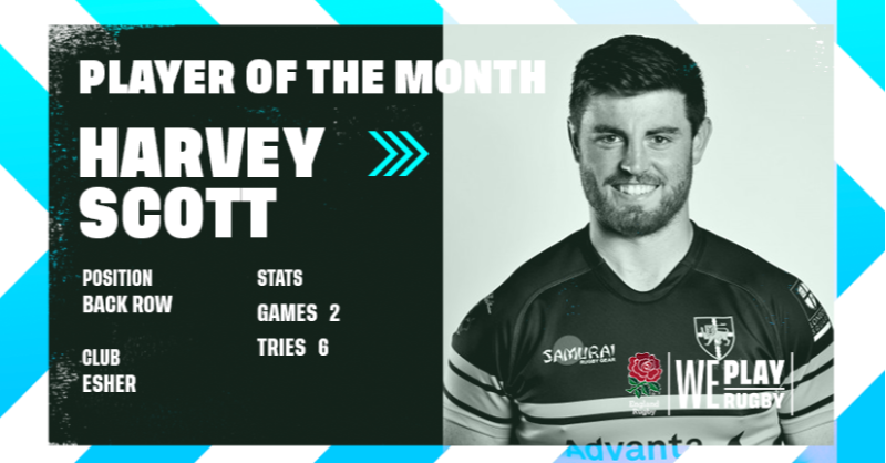 EnglandRugby's tweet photo. September teams of the month 🥇

We're once again celebrating players and teams from across the leagues to help bring the community game to life.