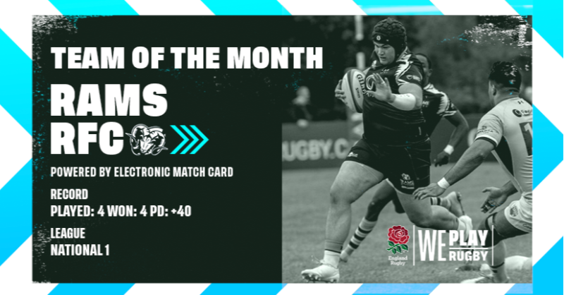 EnglandRugby's tweet photo. September teams of the month 🥇

We're once again celebrating players and teams from across the leagues to help bring the community game to life.