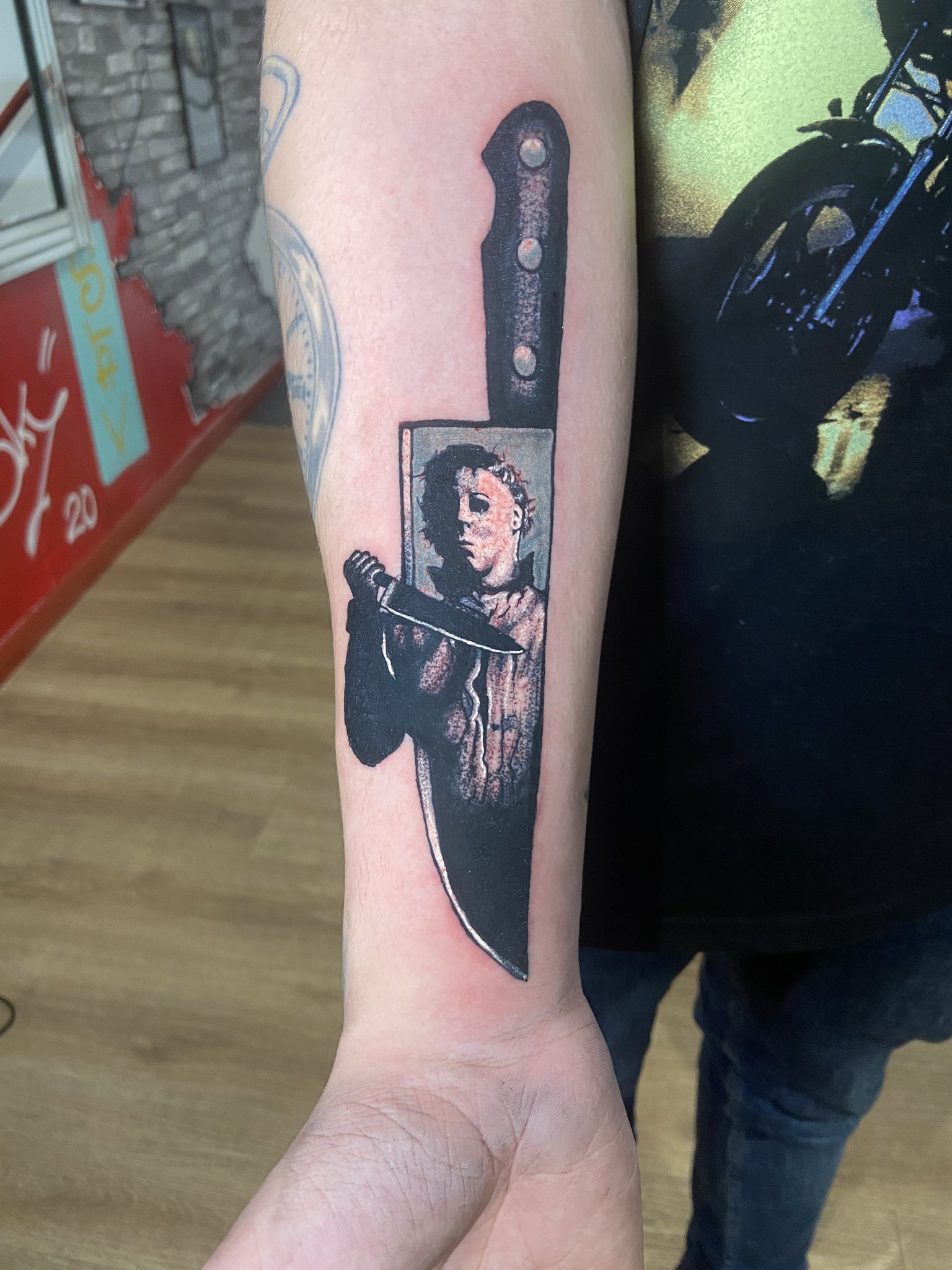 Michael Myers Tattoo Stencil