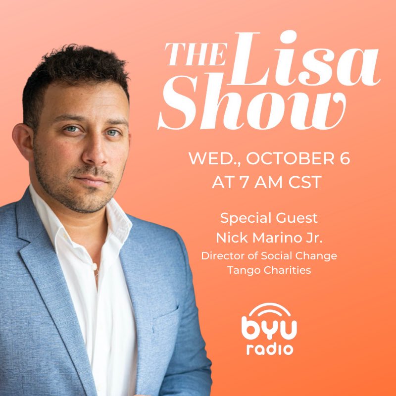 Catch me tomorrow morning on #TheLisaShow on <a href="/byuradio/">BYUradio | Podcast Network</a> at 7 AM talking about hunger in America. Listen live from anywhere on BYUradio.org.