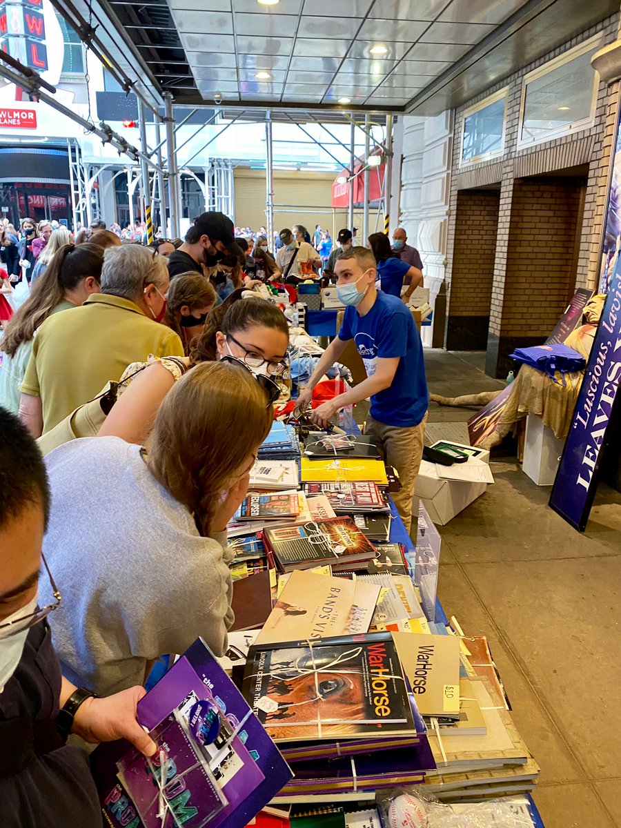 Thrilled that we doubled our record at the #BroadwayFlea Market and raised over $44k for <a href="/BCEFA/">Broadway Cares</a>! Thank you everyone for contributing!