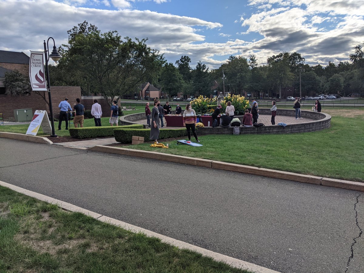 STAC_edu's tweet photo. Our #SchoolofSTEM held its first #STEM Student-Faculty Mixer last week. Both faculty and students had a great time getting together for great conversation, delicious food, and a healthy dose of cornhole competition!

#STAC #STACSpartans #STACfamily #STACcommunity #CampusLife https://t.co/Hw5uIX1k7z