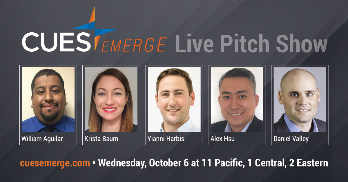 We're just over 24 hours away from the CUES Emerge Live Pitch Show. Our five finalists are ready to pitch their business case idea to a panel of judges. 

Tune in tomorrow at cuesemerge.com at 11:00 PT / 1:00 CT / 2:00 ET.

#CUES #TheRealCUES #CurrencyMarketing
