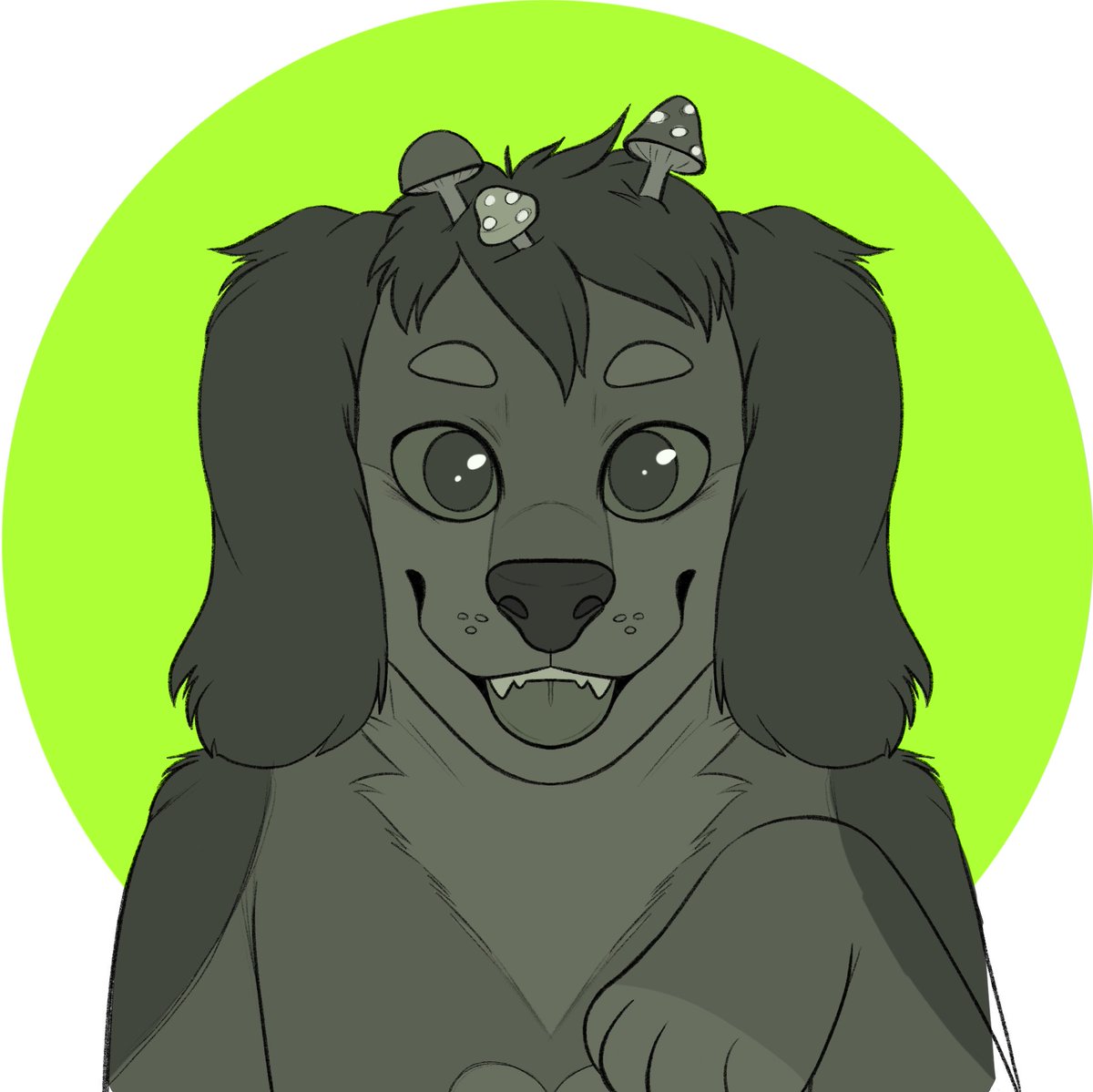 CosmicMutts's tweet image. A quick sketch for @WickedOtter !