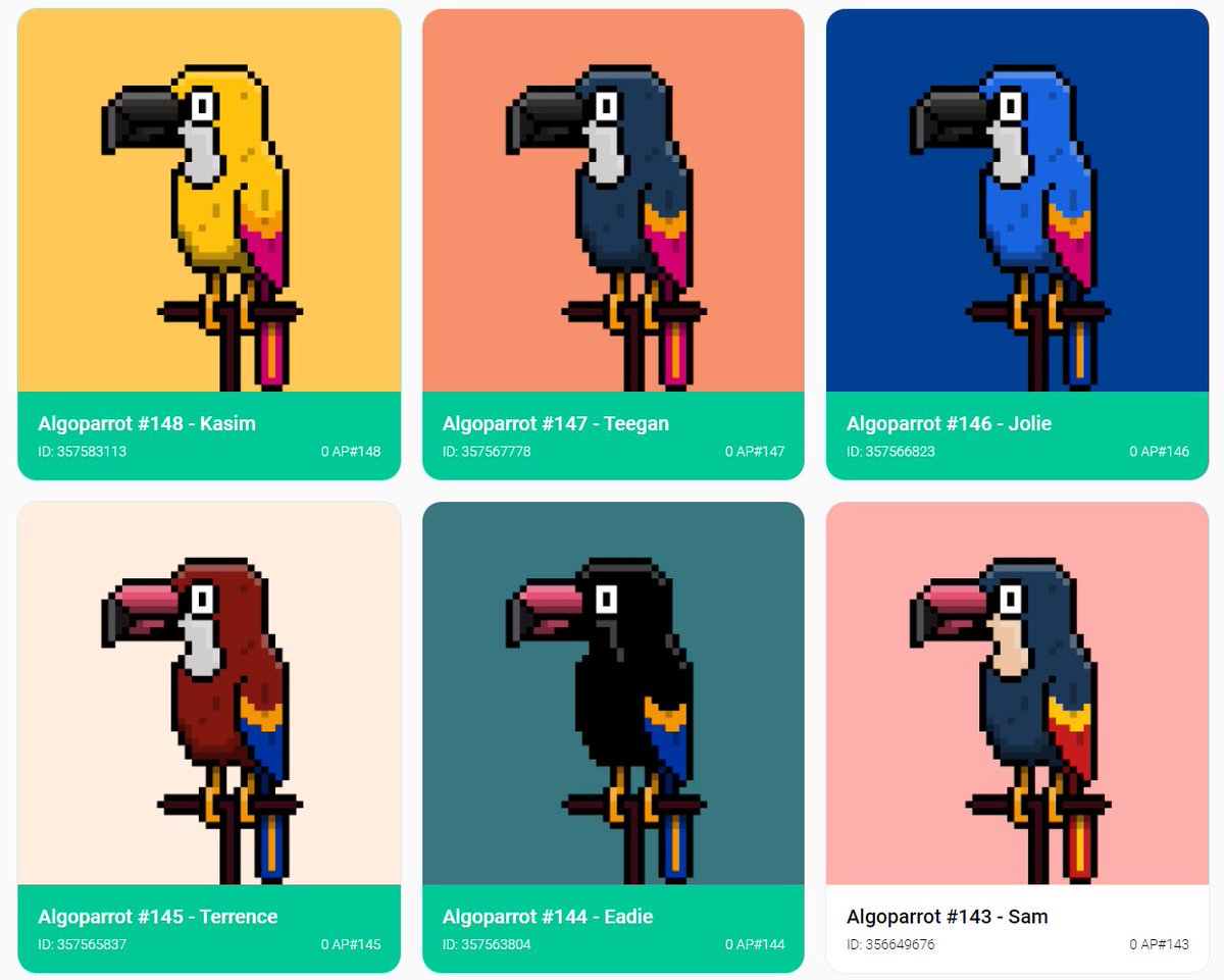 Algoparrots tweet media
