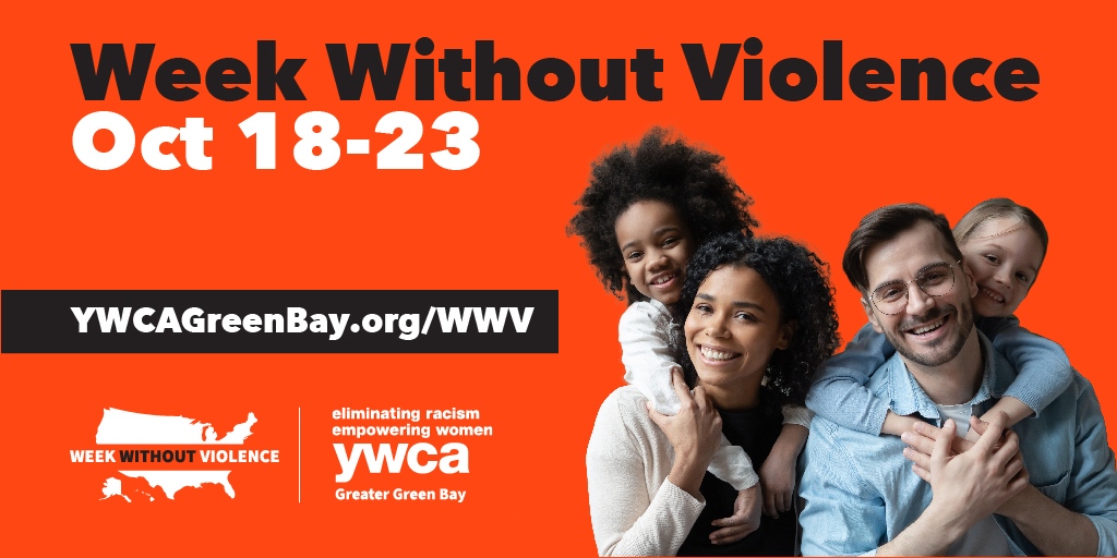 The schedule for Week Without Violence is here! Check it out: bit.ly/3DtQlcn

If you see something that interests you, make sure to register while we have space available: YWCAGreenBay.org/WWV

#WWV21 #EmpoweringWomen