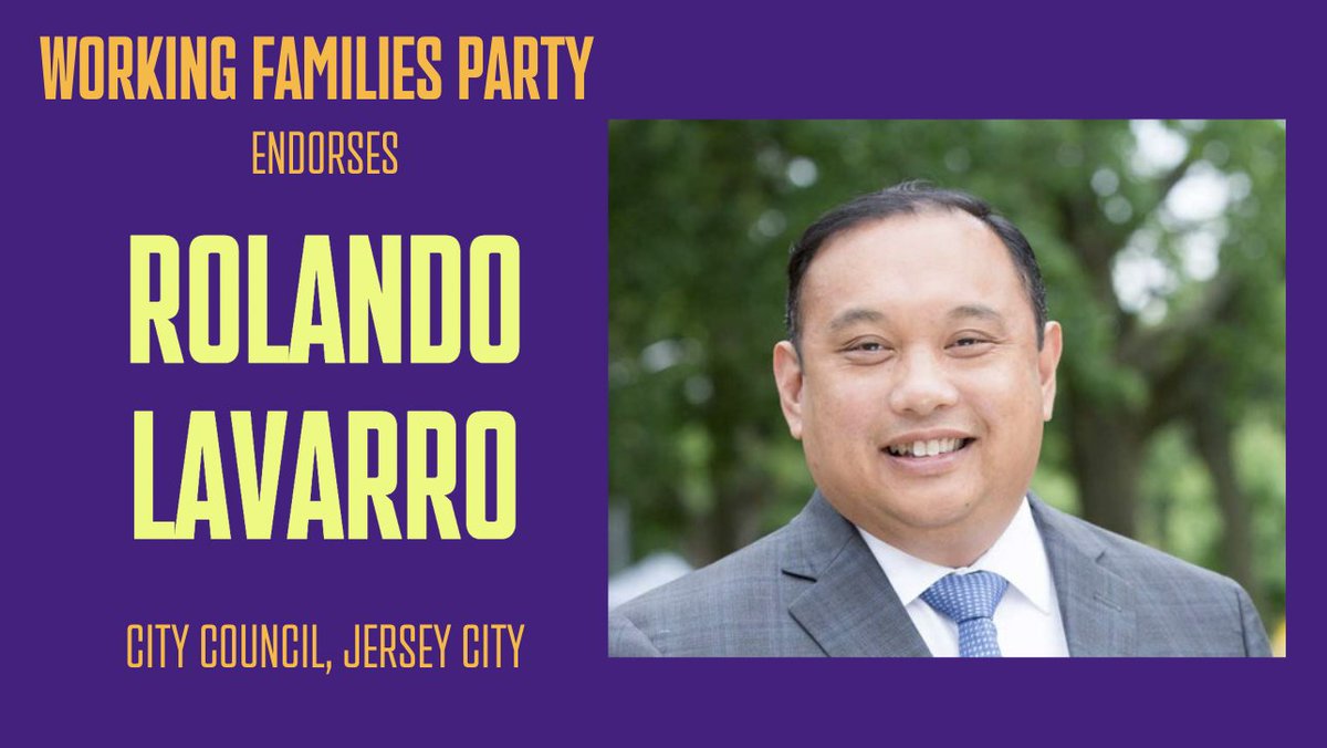 NJWFP's tweet image. @RLavarro