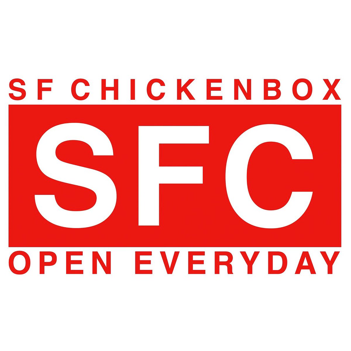 SFC EVERYDAY! SFCHICKENBOX.COM #SFCHICKENBOX #SFC #CHICKENBOX #SF #FRIEDCHICKEN #BESTINTHEBAY #DELIVERY #TAKEOUT #TOGO #HALALFOOD #SUCKAFREECHICKEN #POLLOFRITO #CHICKEN #BEENFRYING #HALAL #BAYAREA #CHICKENSANDWICH #FRESHFRIEDCHICKEN #REALONESKNOW #SFC2021 #THEBOX