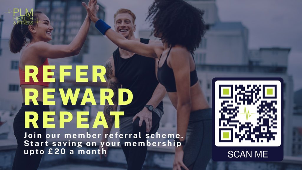 plmfitness's tweet photo. ✨ SCAN - SHARE - SAVE ✨
Save up to £20 p/month on your membership and build loyalty points for merchandise! Why wouldn’t you?! 🤷🏻‍♂️ Encourage those around you to look after their health ❤️ #healthiswealth #loyaltyrewards #whalley #ribblevalley #open247 https://t.co/6k0kdkNYHj