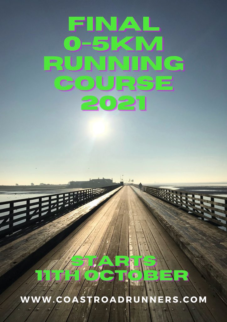 CoastRdRunners's tweet photo. ~FINAL 2021 0-5KM RUNNING STARTS 11TH OCT~
LAST CHANCE to learn to run 5km before the end of 2021 starts next week. End the year that started out so badly on a high note with a 5km runners high 🎉
Clontarf 6.30pm Sandymount 7.30pm
https://t.co/0ljflTKb5N
#couch25k #couchto5k #5km https://t.co/bsmdvxdFQr