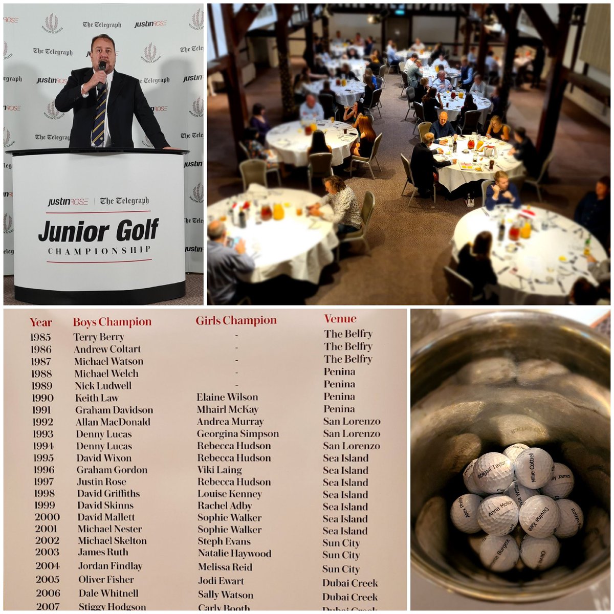 TelegraphJunior's tweet image. Fantastic Welcome Dinner! The draw is done ✔  LIVE SCORING from tomorrow. Play well everyone.