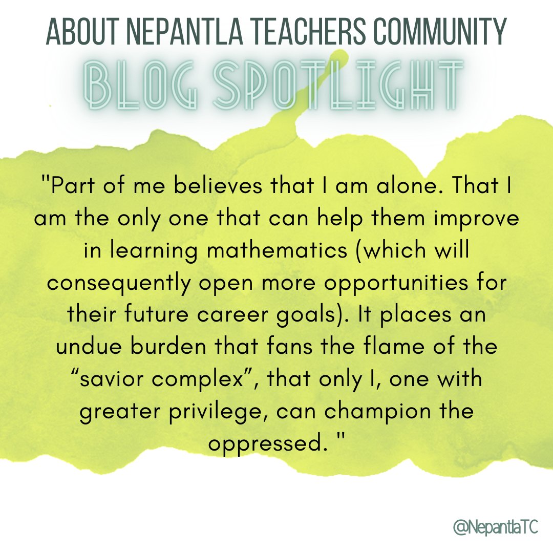 NepantlaTC's tweet photo. Math Apathy Part I: https://t.co/uwgUEHlFsK #nepantlatc #mtbos #iteachmath #socialjusticemath https://t.co/prasRxBC7U