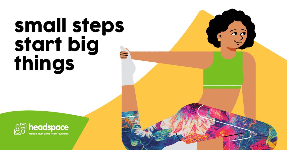 Today is headspace day, a national day of support for the mental health & wellbeing of all young Australians. This year, we’re encouraging young people to focus on the small steps they can take every day, because small steps start big things. Learn more fal.cn/3iOfa