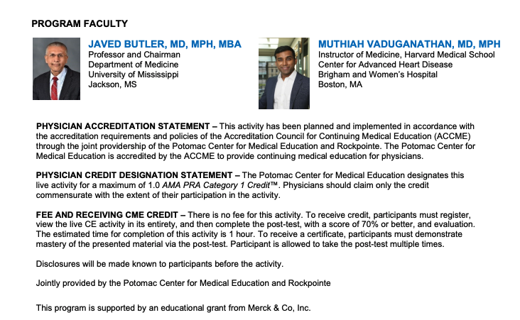 CaliforniaACC's tweet photo. We cordially invite you to attend a CME-certified, live webinar: Improving the Outlook for Heart Failure: Incorporating New Agents and New Guidance!

🔗 https://t.co/JfQ7A7lOPY

#ACCEd #cardiotwitter #thefaceofcardiology  #cardiology #medicine #beoneteachone #CMEevent #CME https://t.co/xAvHOa86Bz
