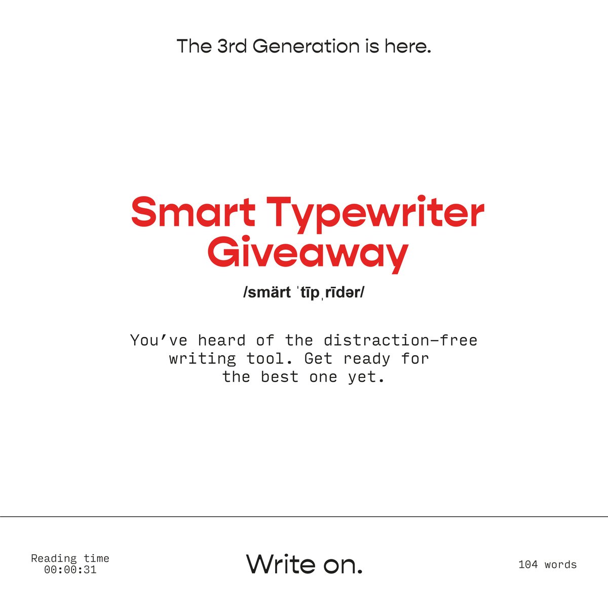 Freewrite Distraction-Free Writing Tools tweet media