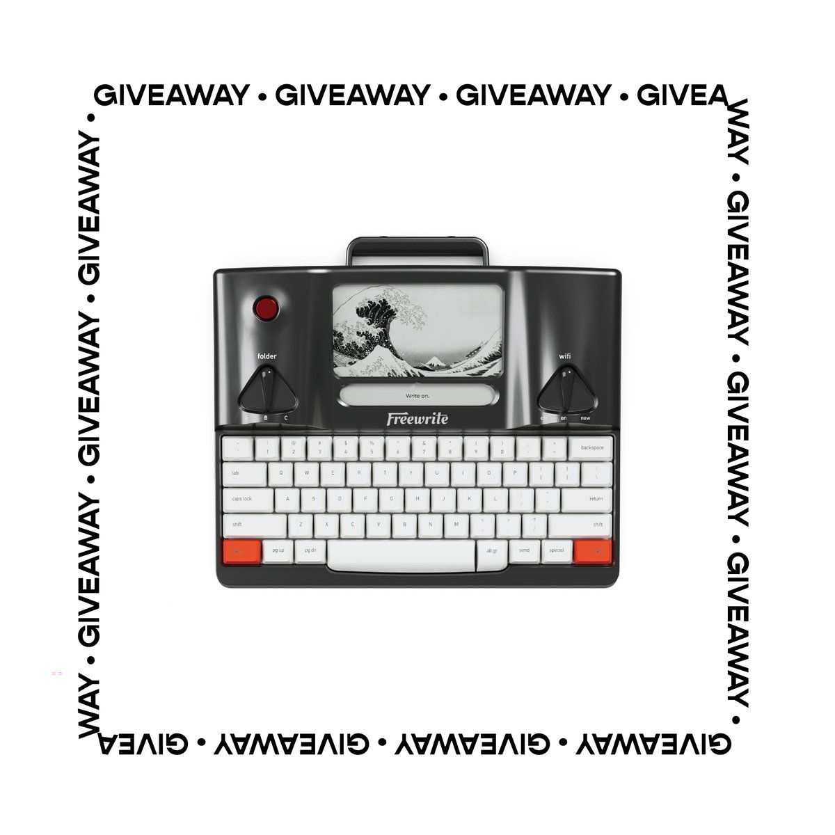 #WritingCommunity, the 3rd Generation Smart Typewriter is here, and we're hosting a GIVEAWAY! By entering, you could: 1) Win a free Smart Typewriter 2) Place a preorder, guaranteeing a place in the first batch. Don’t miss out! getfreewrite.com/pages/3rd-gene…