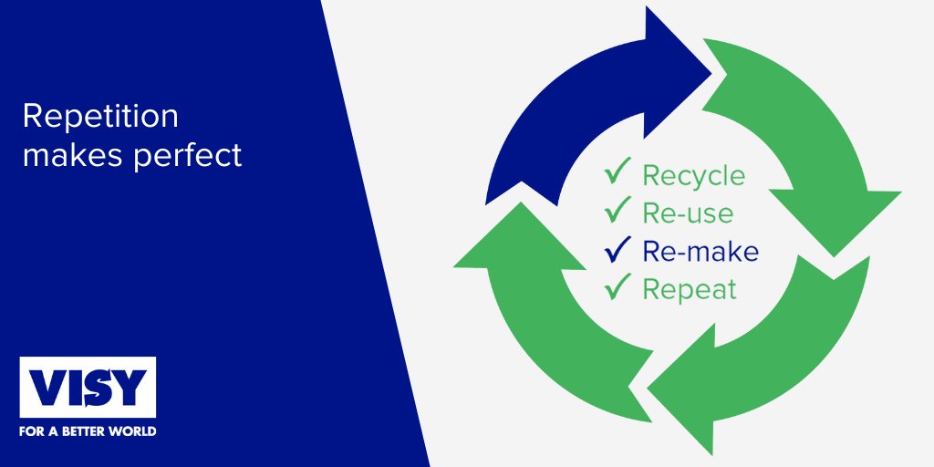 When it comes to recycling, we don’t mind repeating ourselves. 
Our recycling and re-manufacturing operations work in tandem to make products that are recyclable… again and again.

#visy  #forabetterworld  #visyrecycling  #recycling  #remanufacturing #circulareconomy