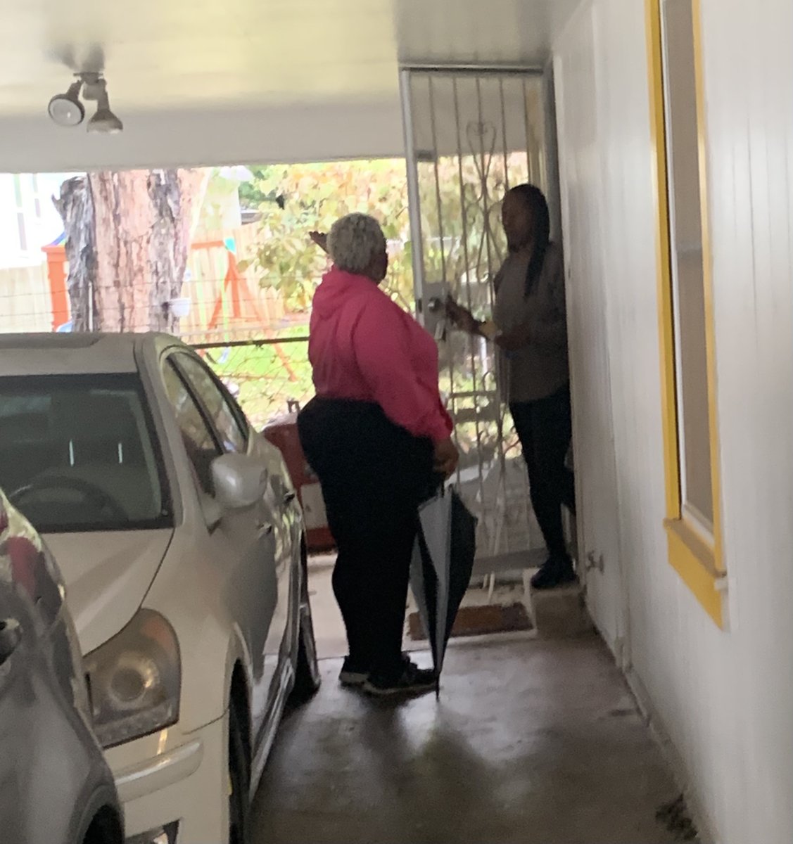 JenneShepherd's tweet photo. Thank you Joyland neighbors for opening your doors to us on this rainy Tuesday evening. We must make sure that joyland is never forgotten. We’re fighting for EVERY vote, even if it’s a split house! #votejenné #voteShepherd #district12 https://t.co/fTirdsUaEI