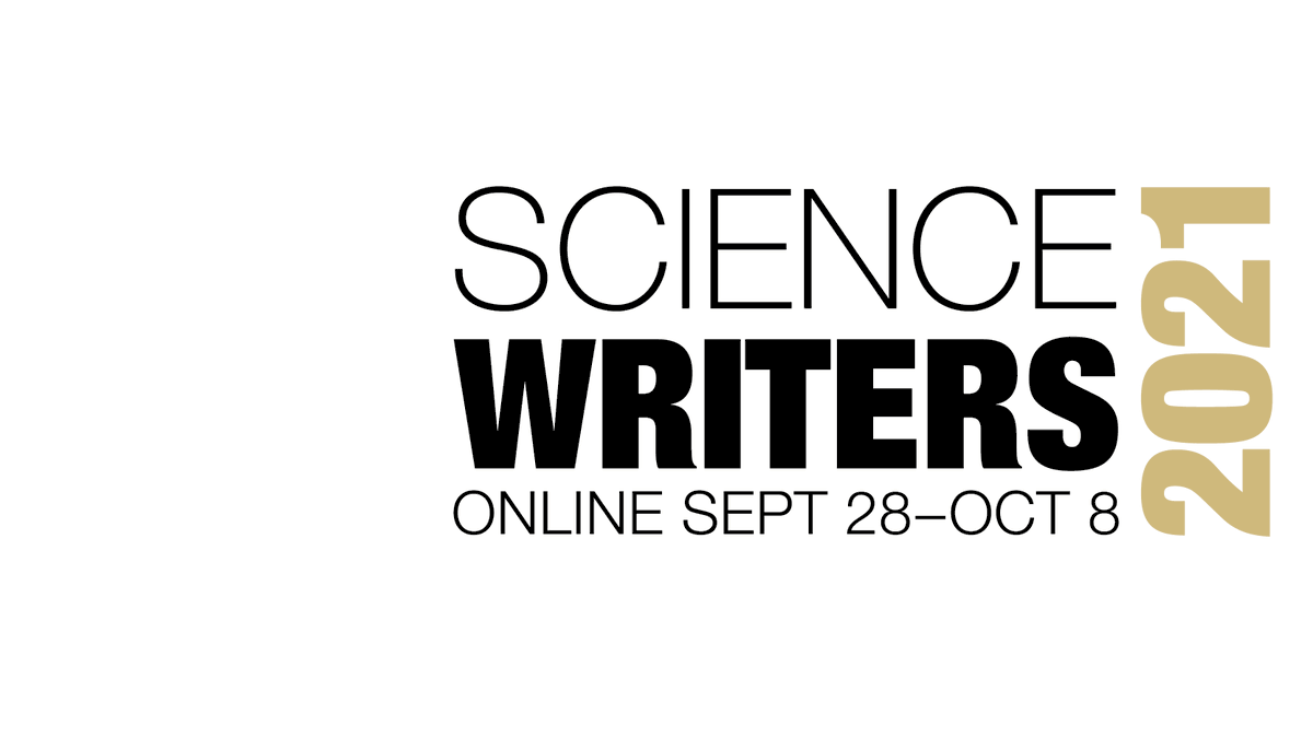 ScienceWriters's tweet image. ScienceWriters2021 Conference Lineup for WEDNESDAY 10/6:

#SciWriUnions
Kavli Workshop
#PatientSources
#PatruskyLecture
@SciWriRockies Mixer

#SciWri21 Schedule: sciencewriters2021.org/session
Setup: sciencewriters2021.org/platform
Code of Conduct: nasw.org/conference-and…
