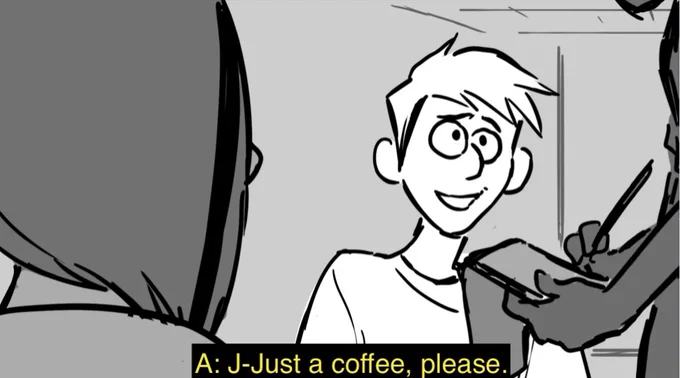 panels i like from a scene i did for class that i'm not crazy abt lol 