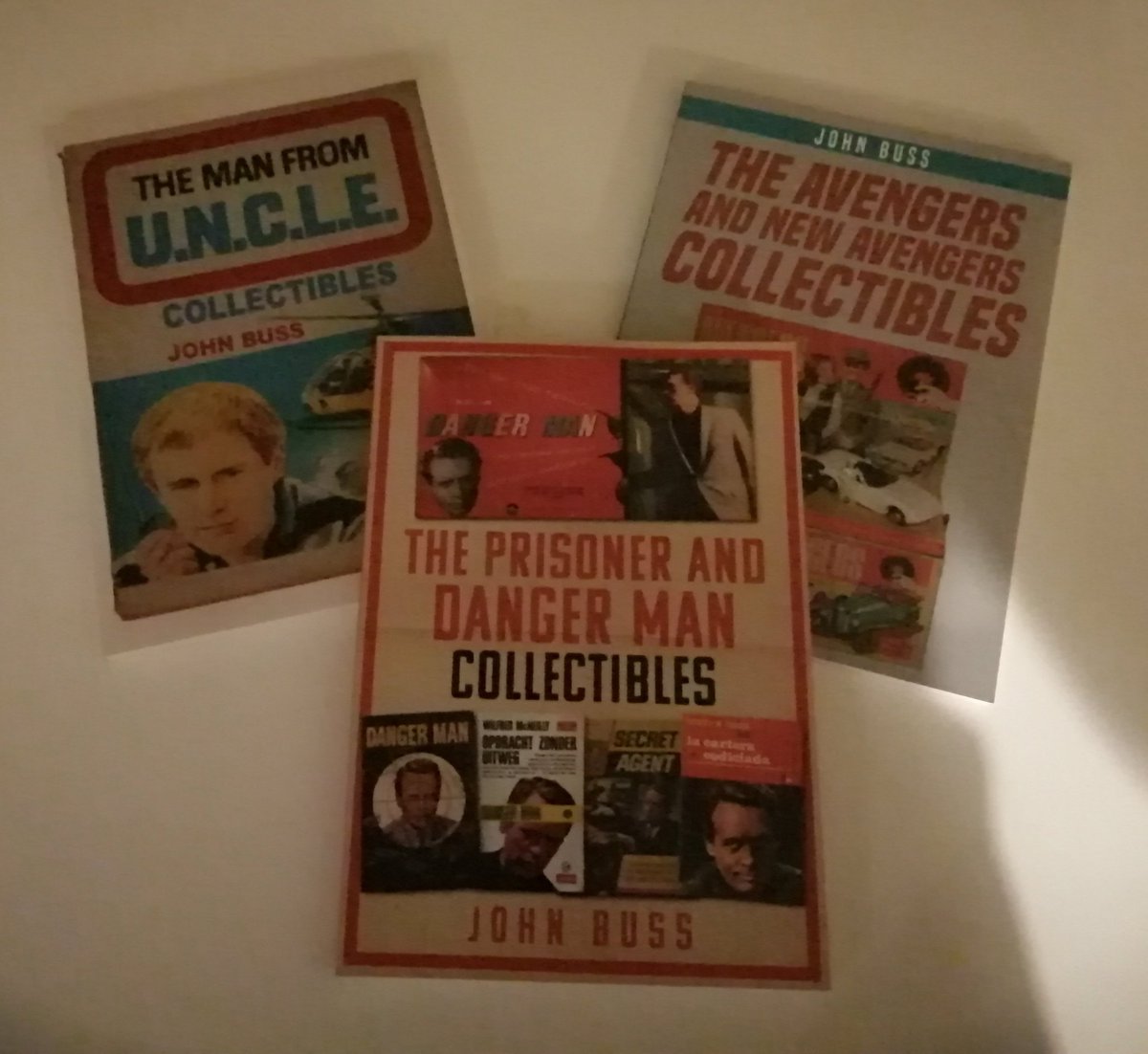 So I've been absent for a while, but not idle. My current books more to follow. #uncle #dangerman #johnsteed