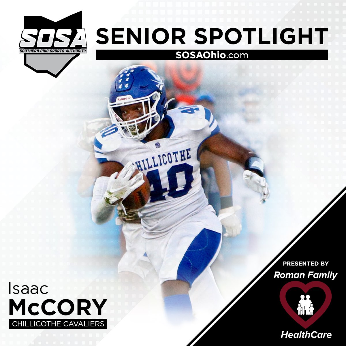 This week’s Senior Spotlight, presented by Roman Family Healthcare, shines on @cavs_chs’ <a href="/theisaacmccory/">Isaac McCory ➐</a>.

The Cavaliers’ leader is relentless on the gridiron and always around the football. He’s a collegiate football talent and worth the price of admission.