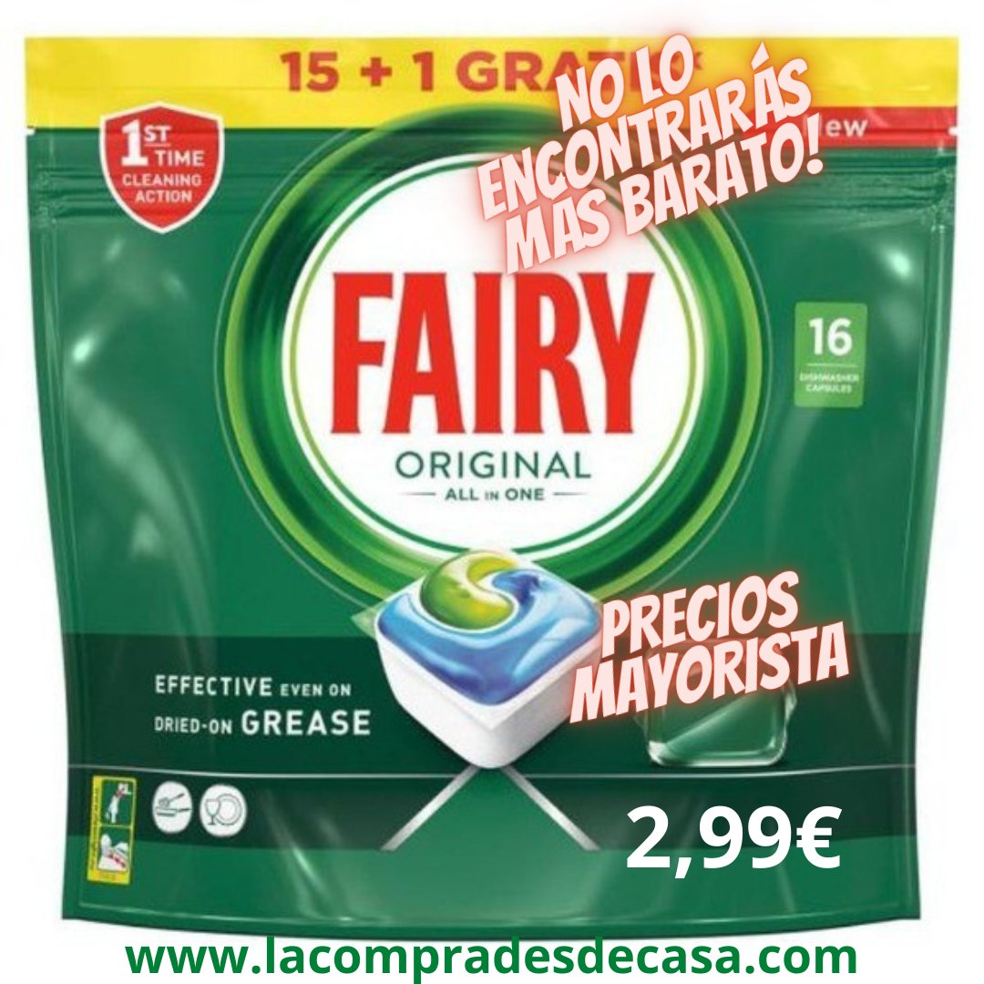 LaCompradsdcasa's tweet photo. Precios de Mayorista en Droguería! Ahorra en tu compra!
https://t.co/9MUObCCZ4y
#lacompradsdcasa #outlet #fairy #lavavajillas #ARMY #Barcelona #Colon #DisneyPlus #EnVivo #Facebook #Google #Instagram #PandoraPaper #RT #serverdown #Twitter #Union  #alcampo #mercadona #mayorista https://t.co/zVo3OCapbh