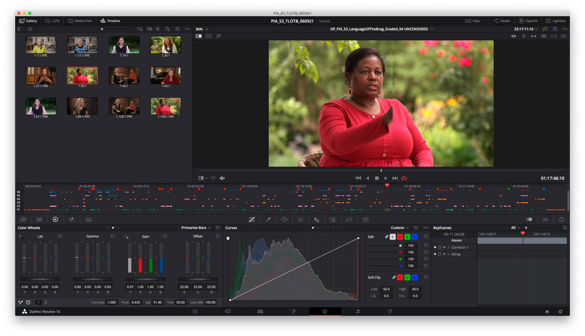 Filming season 3 of POETRY IN AMERICA during the pandemic came with new challenges. Outdoor shoots enabled social distancing, but created inconsistent lighting🌤 Check out how brilliant Outpost Colorist David Bigelow solved the problem 
productiongroup.wgbh.org/blog/post/43/