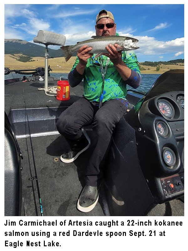 NMDGF's tweet photo. This fishing report, provided by Dustin Berg of Go Unlimited (supporting disabled anglers) and the @NMDGF, has been generated from the best information available from area officers and anglers. #fishnm #wildnm #nmfishingreport

https://t.co/BsDyM7tTGf https://t.co/hxosBWwFrc